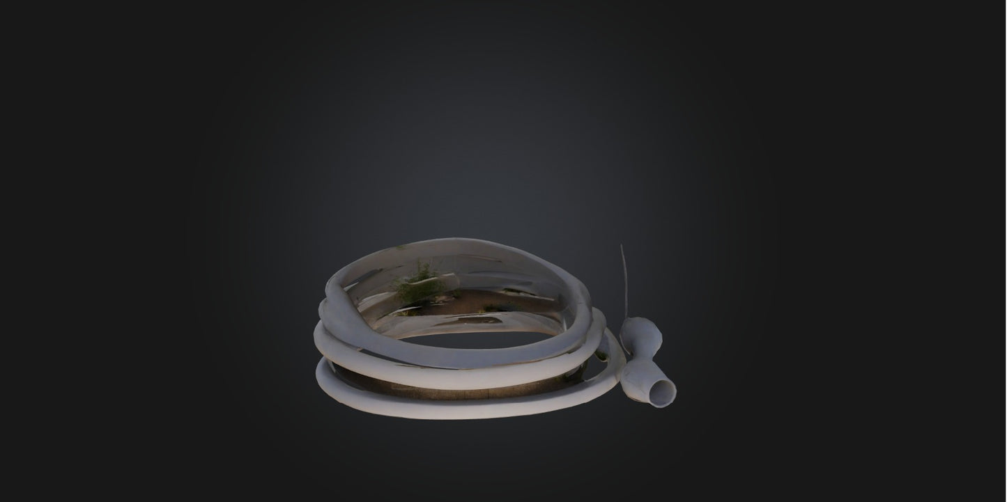 3D model Garden hose VR / AR / low-poly