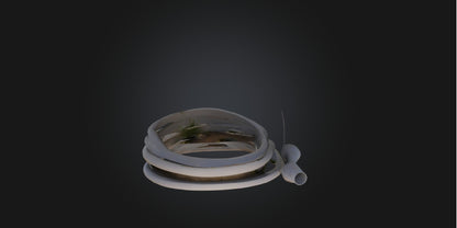 3D model Garden hose VR / AR / low-poly