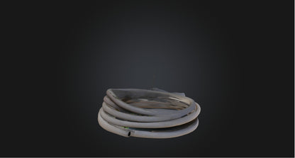 3D model Garden hose VR / AR / low-poly