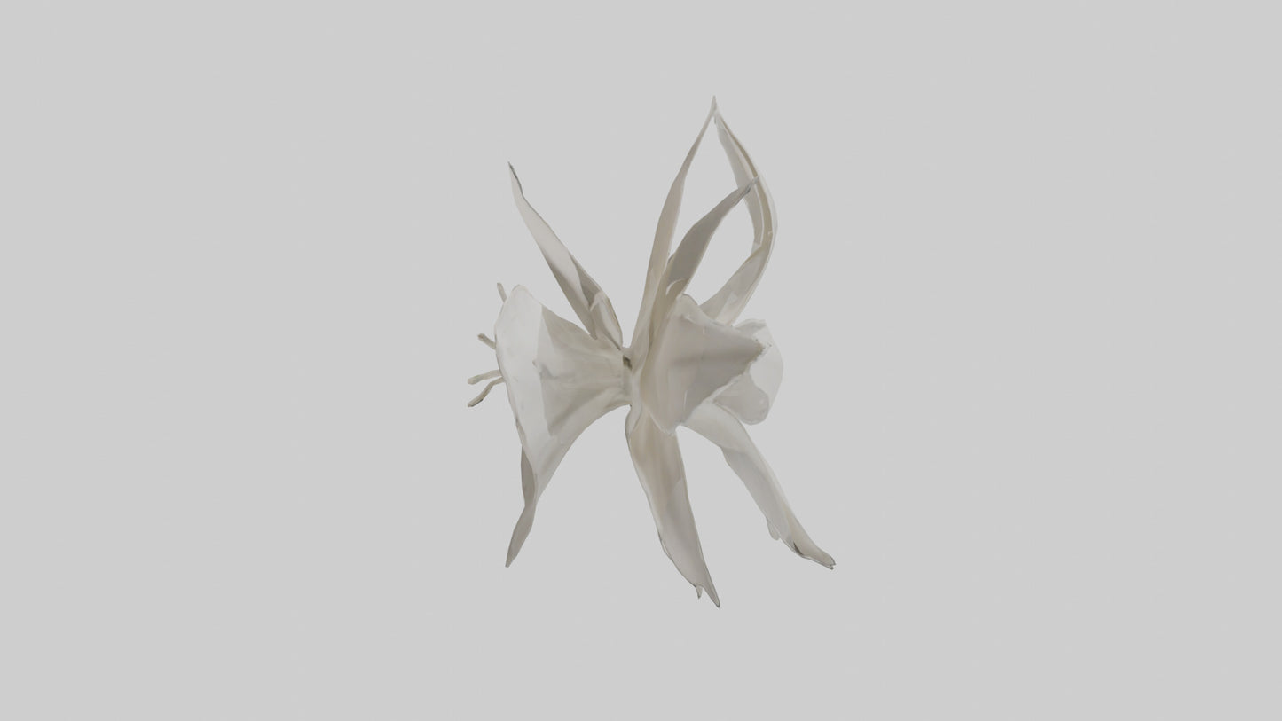 3D model Gardenia model VR / AR / low-poly