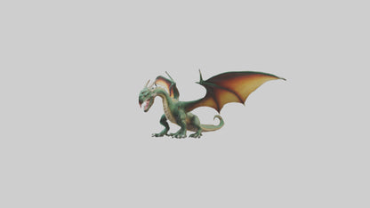 Gargantuan Dragon model 3D model