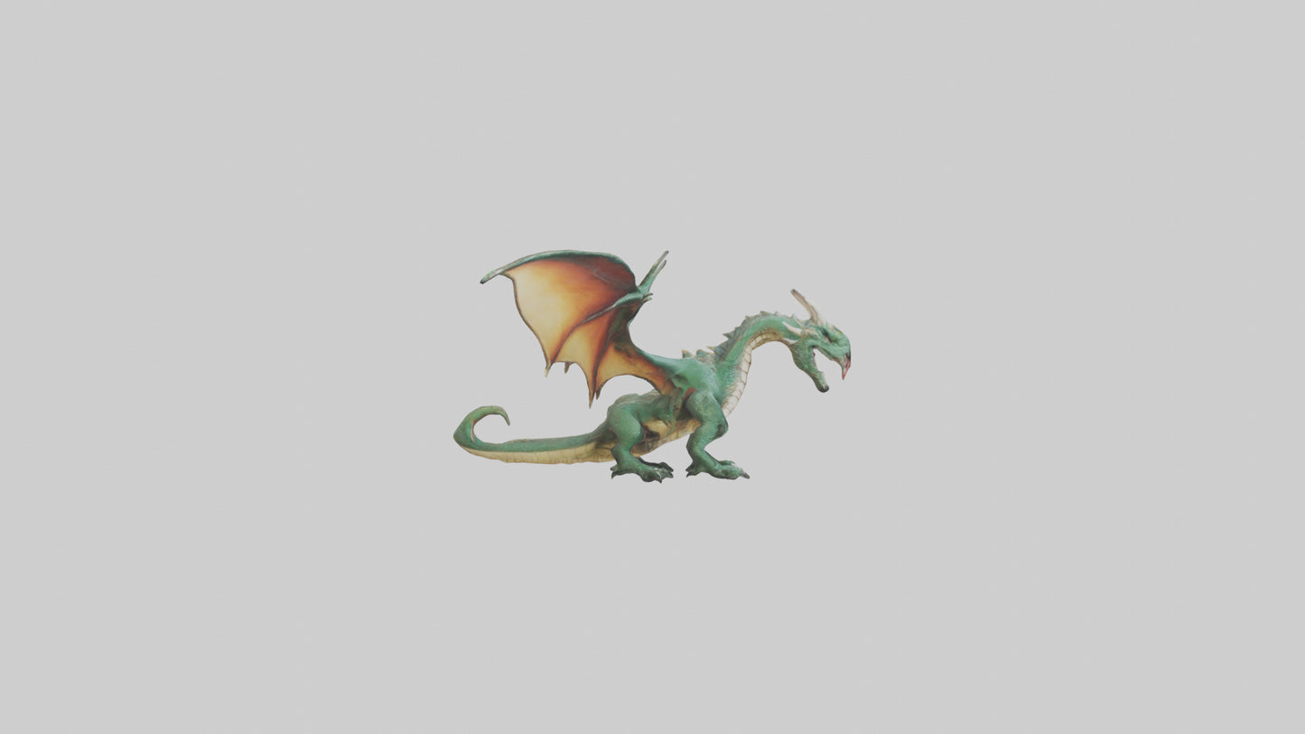 Gargantuan Dragon model 3D model
