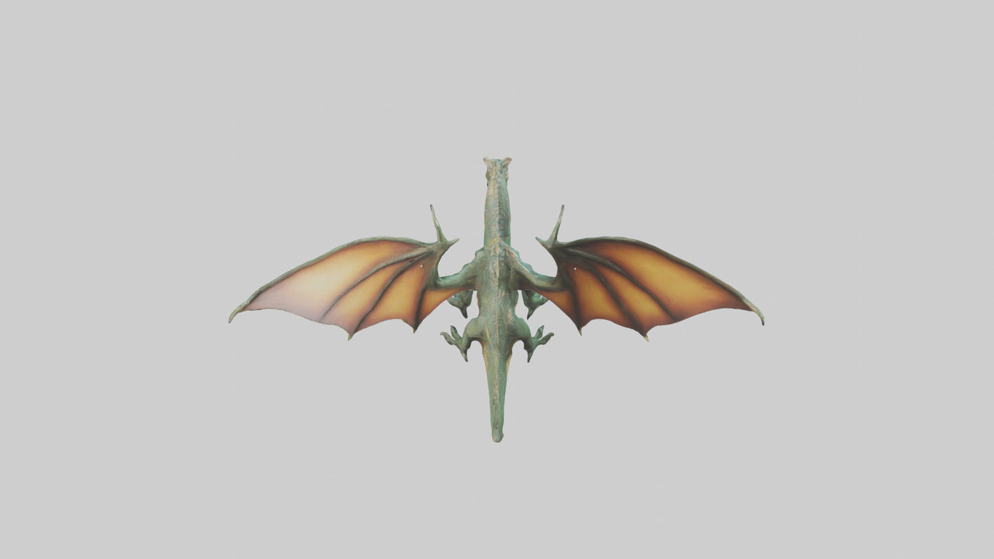 Gargantuan Dragon model 3D model