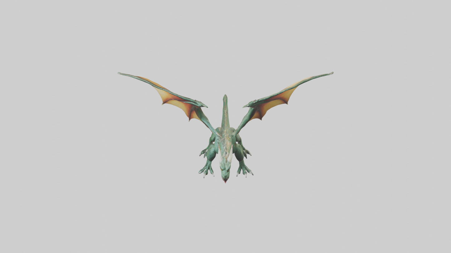 Gargantuan Dragon model 3D model