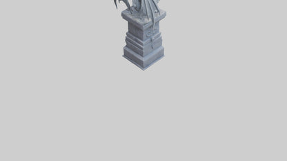 Gargoyle Guardian statue model 3D model