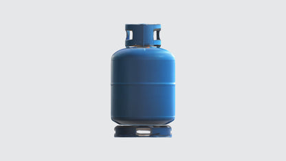 3D model Gas Cylinder 2 VR / AR / low-poly