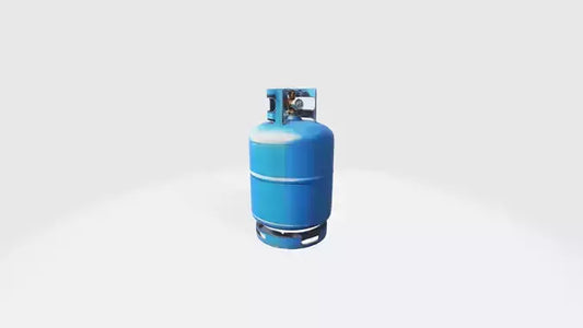 3D model Gas Cylinder 2 VR / AR / low-poly