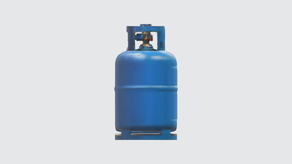 3D model Gas Cylinder 3 VR / AR / low-poly