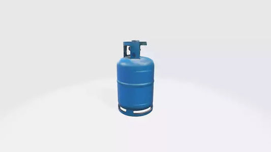 3D model Gas Cylinder 3 VR / AR / low-poly