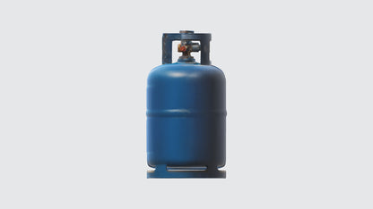3D model Gas Cylinder 3 VR / AR / low-poly