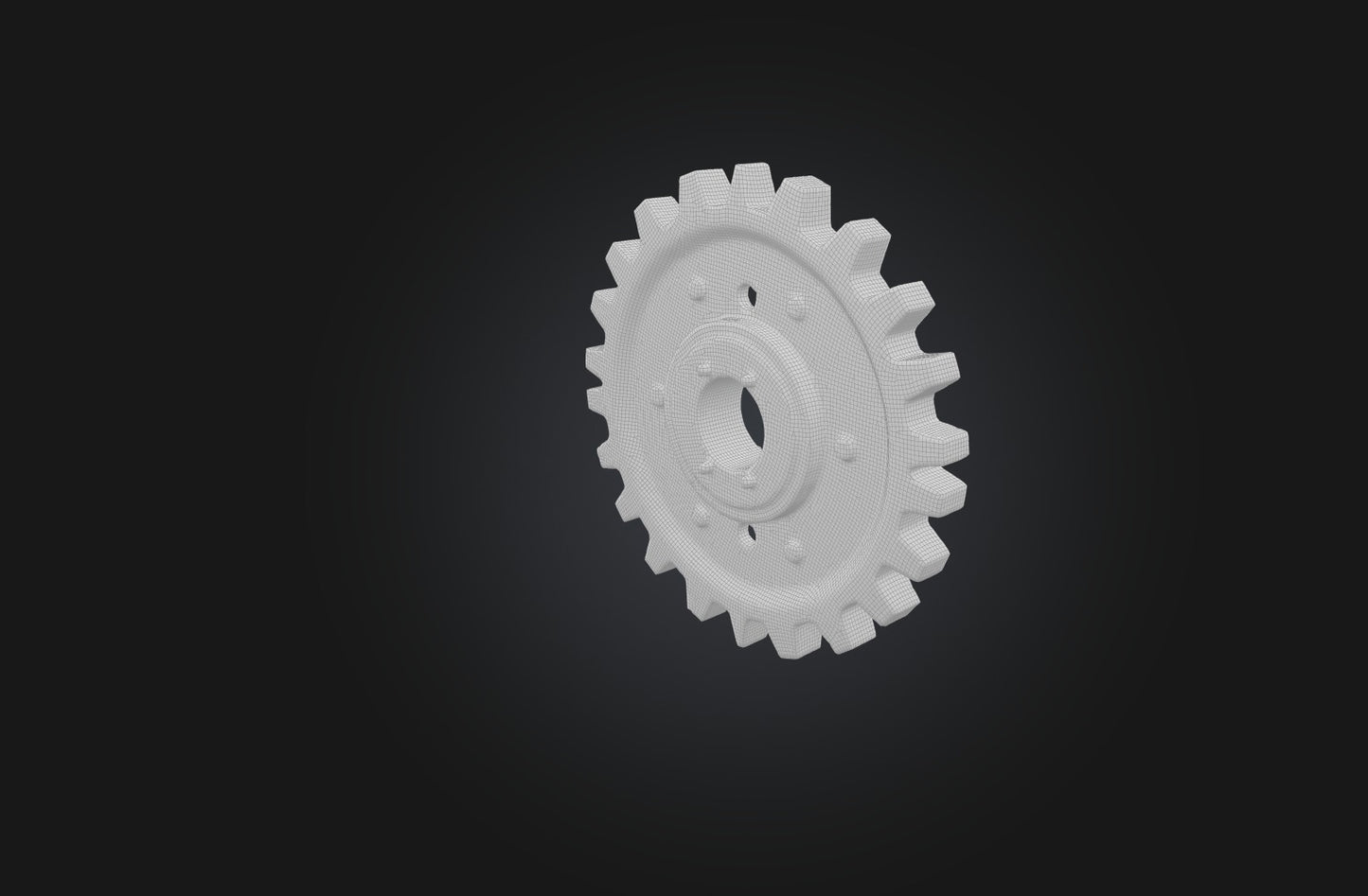 3D model Gear model VR / AR / low-poly