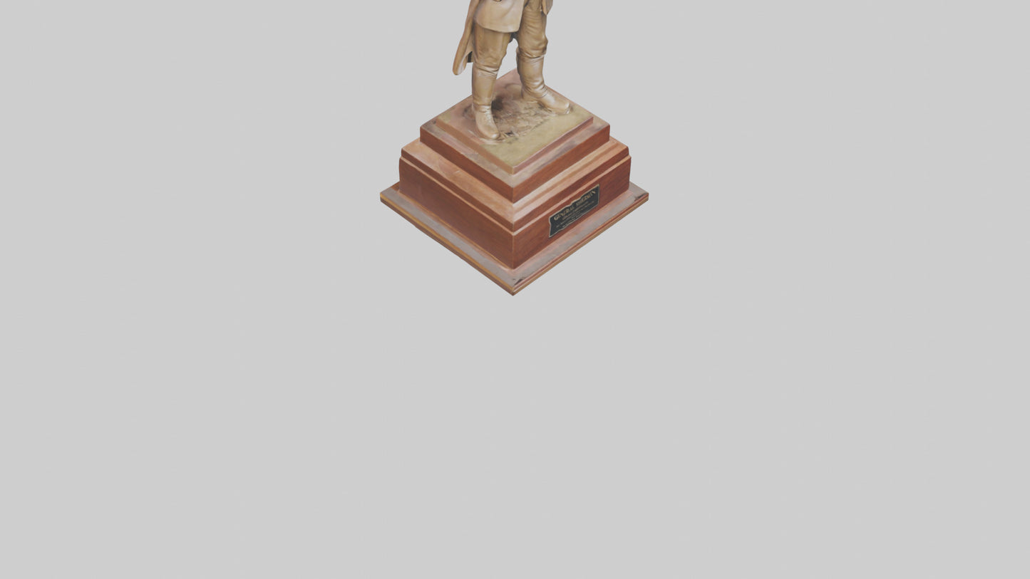 3D model General Sherman statue model VR / AR / low-poly