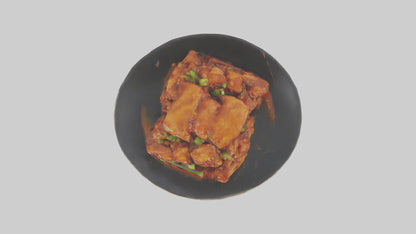 3D model General Tsos chicken model VR / AR / low-poly