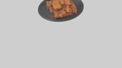 3D model General Tsos chicken model VR / AR / low-poly