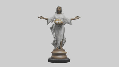 3D model Generosity Statue model VR / AR / low-poly