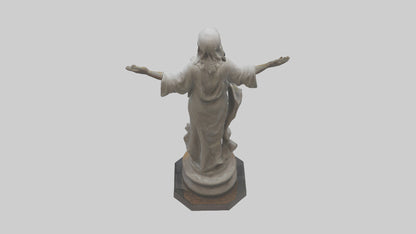 3D model Generosity Statue model VR / AR / low-poly
