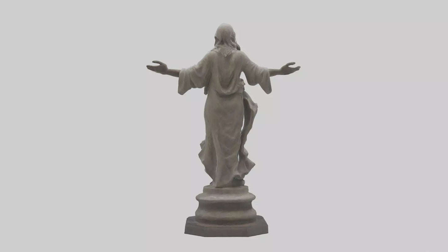 3D model Generosity Statue model VR / AR / low-poly