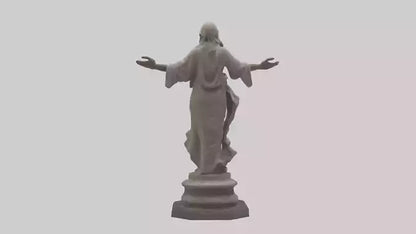 3D model Generosity Statue model VR / AR / low-poly