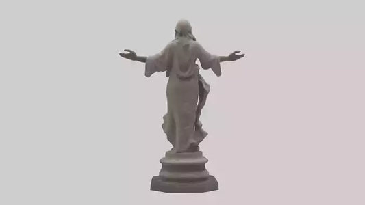 3D model Generosity Statue model VR / AR / low-poly