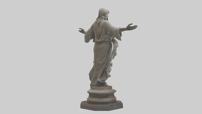 3D model Generosity Statue model VR / AR / low-poly