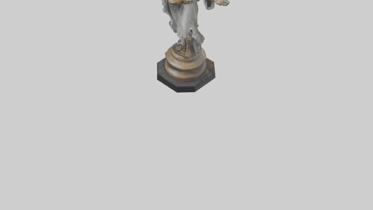 3D model Generosity Statue model VR / AR / low-poly