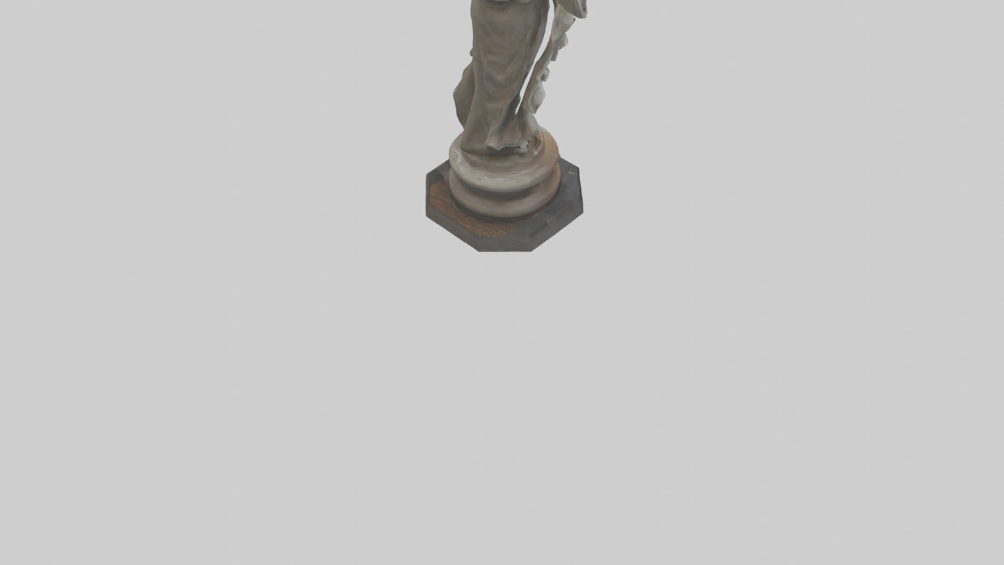 3D model Generosity Statue model VR / AR / low-poly