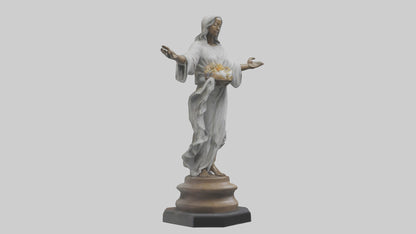 3D model Generosity Statue model VR / AR / low-poly