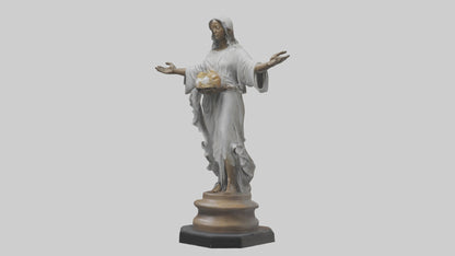 3D model Generosity Statue model VR / AR / low-poly
