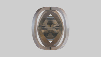 3D model Geometric sculpture model VR / AR / low-poly