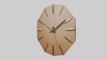 Geometric Wall Clock model VR / AR / low-poly