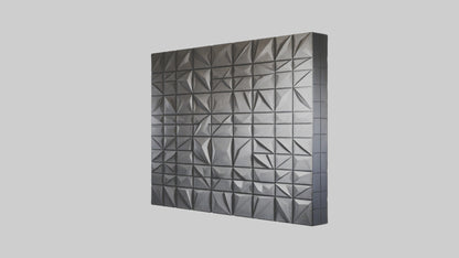 3D model Geometric Wall Panels VR / AR / low-poly