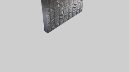 3D model Geometric Wall Panels VR / AR / low-poly