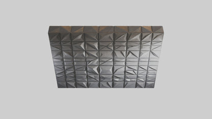 3D model Geometric Wall Panels VR / AR / low-poly