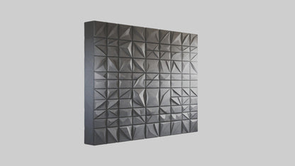 3D model Geometric Wall Panels VR / AR / low-poly