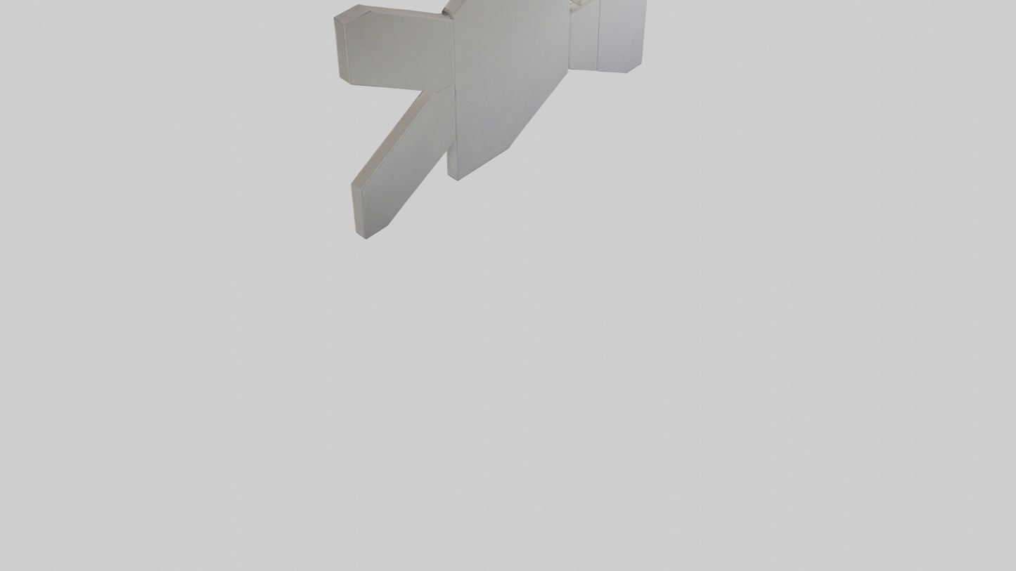 3D model Geometric Wall Panels VR / AR / low-poly