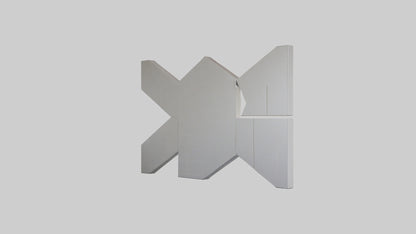 3D model Geometric Wall Panels VR / AR / low-poly