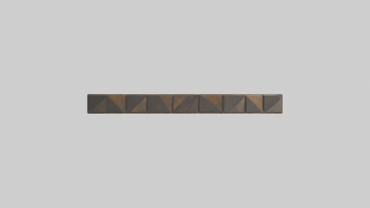 3D model Geometric Wall Panels VR / AR / low-poly