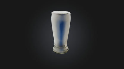 3D model German beer glass  VR / AR / low-poly