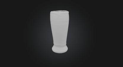 3D model German beer glass  VR / AR / low-poly