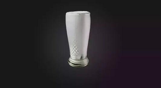 3D model German beer glass  VR / AR / low-poly
