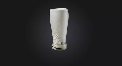 3D model German beer glass  VR / AR / low-poly