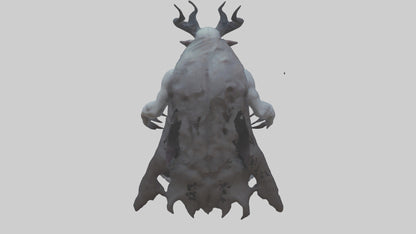 3D model Ghastly demon model VR / AR / low-poly