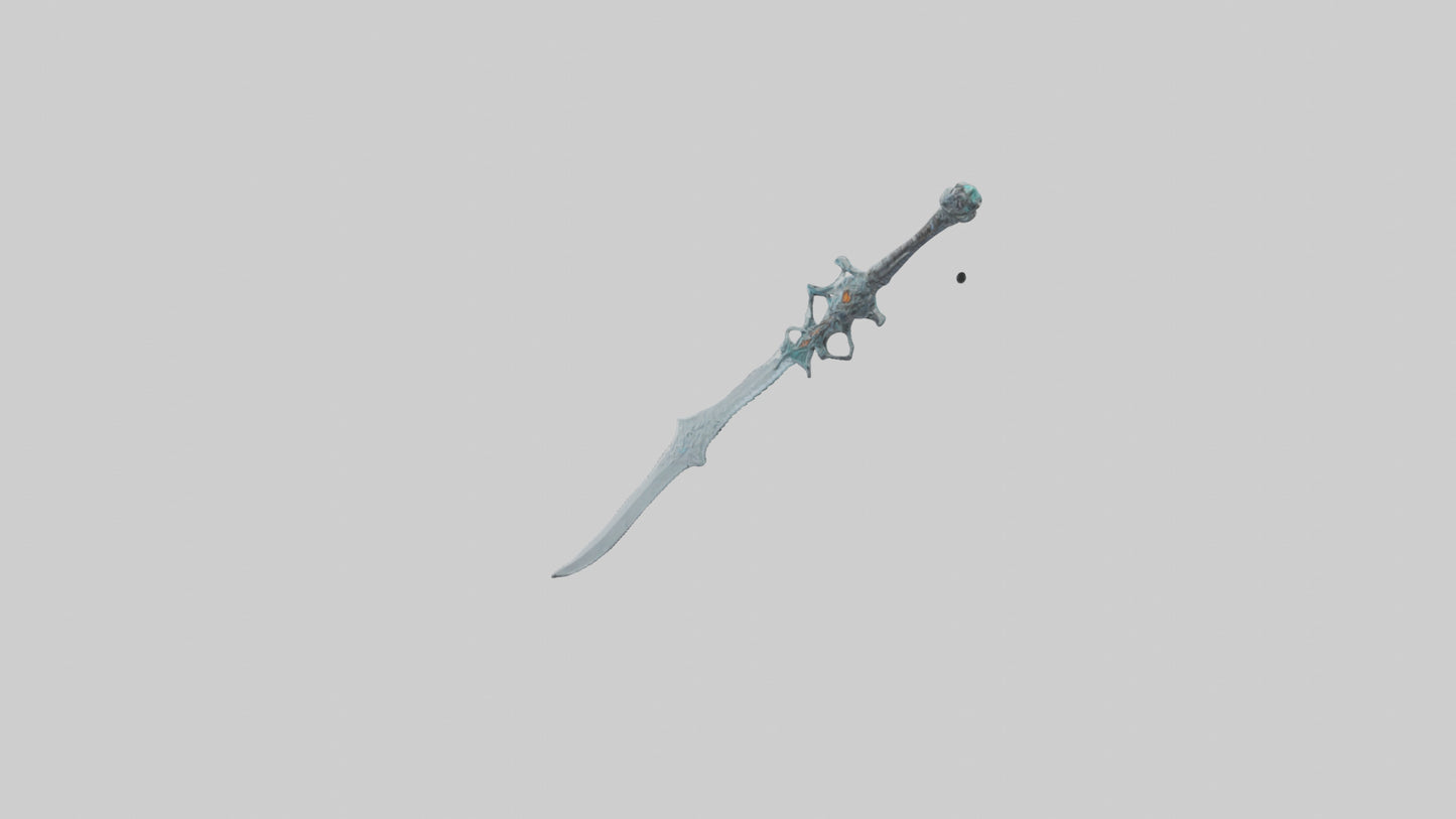 3D model Ghost Blade model VR / AR / low-poly