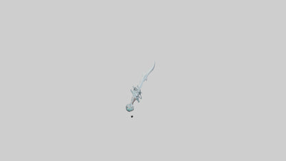 3D model Ghost Blade model VR / AR / low-poly