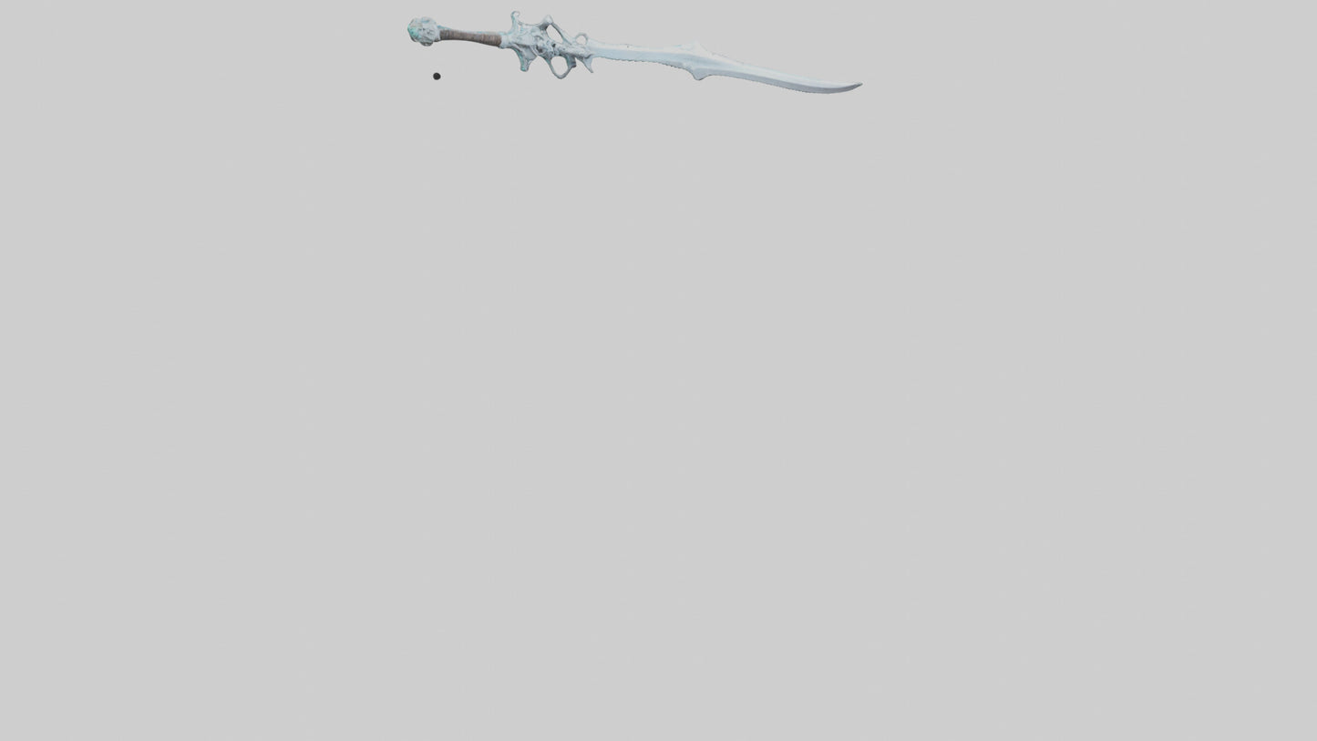 3D model Ghost Blade model VR / AR / low-poly