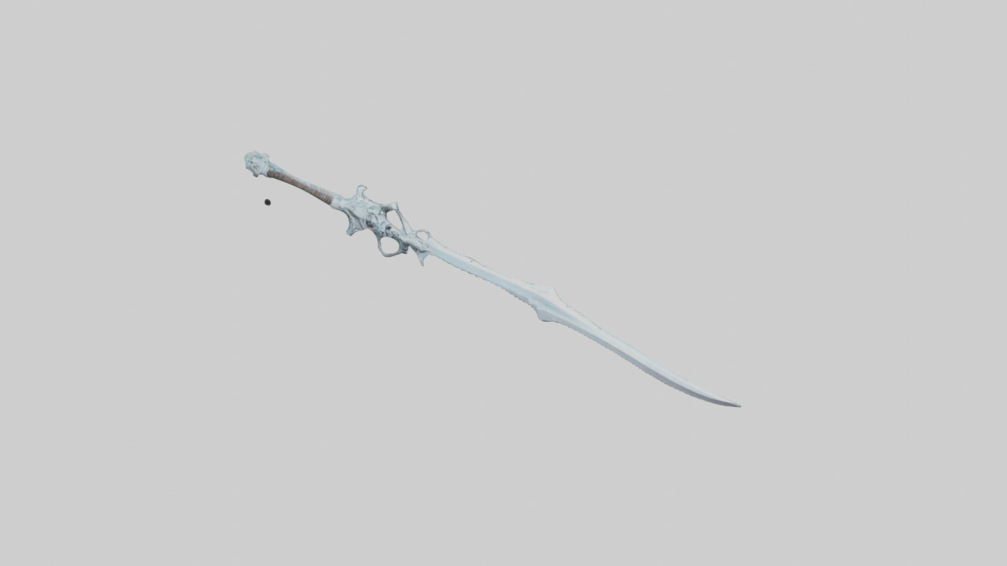 3D model Ghost Blade model VR / AR / low-poly
