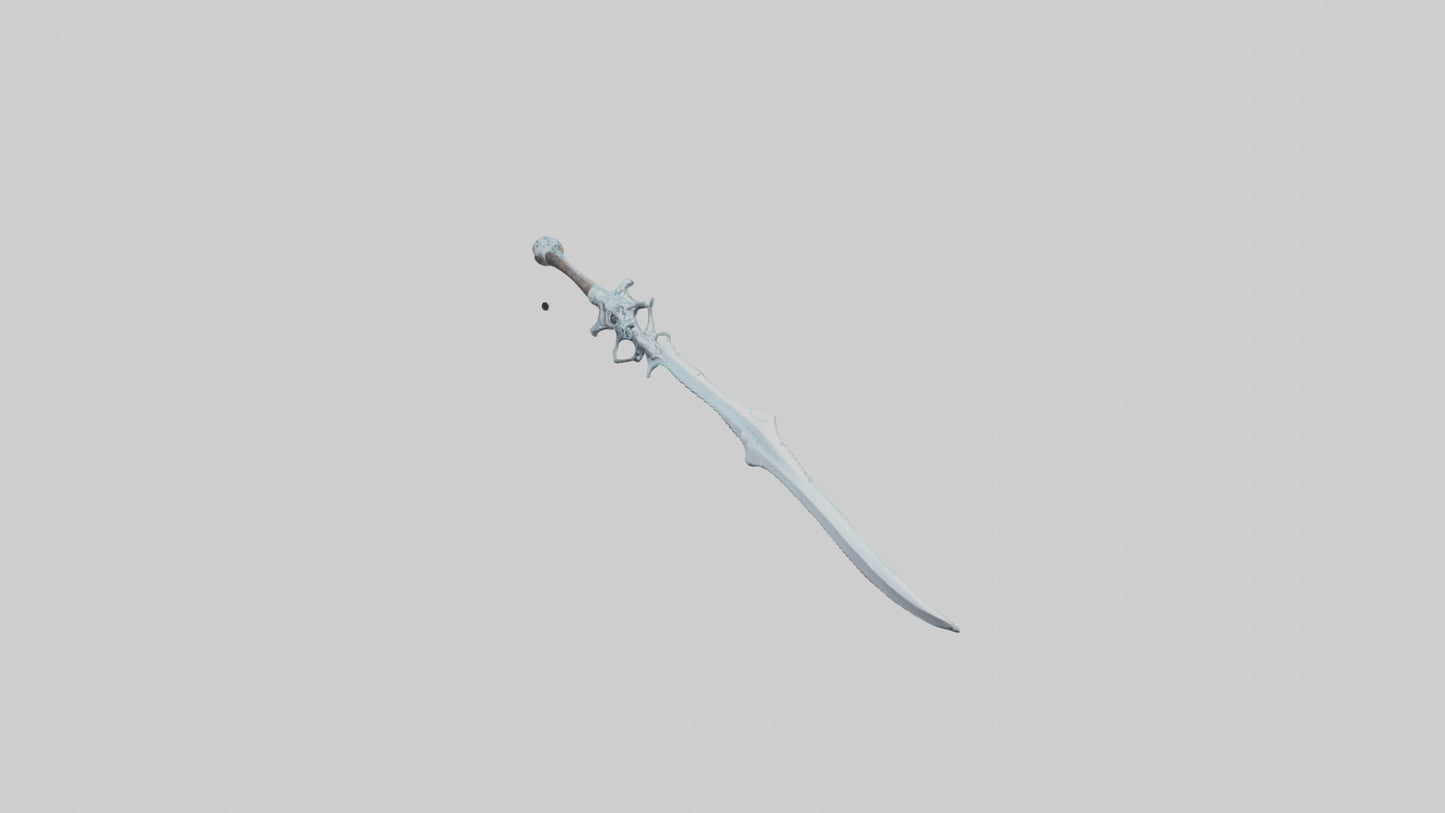 3D model Ghost Blade model VR / AR / low-poly