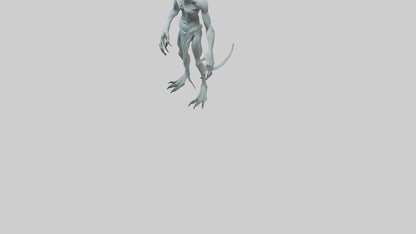 3D model Ghost Demon model VR / AR / low-poly