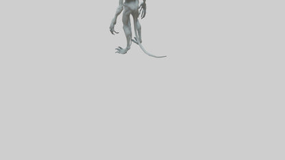 3D model Ghost Demon model VR / AR / low-poly