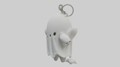 Ghost keychain model VR / AR / low-poly
